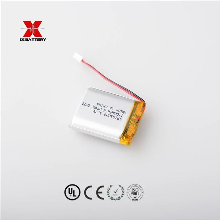 Li Polymer Battery 103035 1100mah 3.7v factory