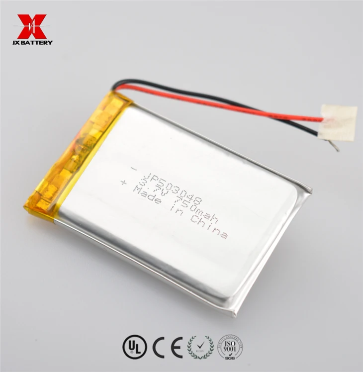 Deep Cycles Li Polymer Battery JP503048 750mah With Pcb For Camera
